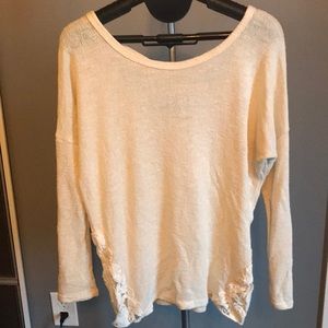 Papermoon - Cream sweater - size small